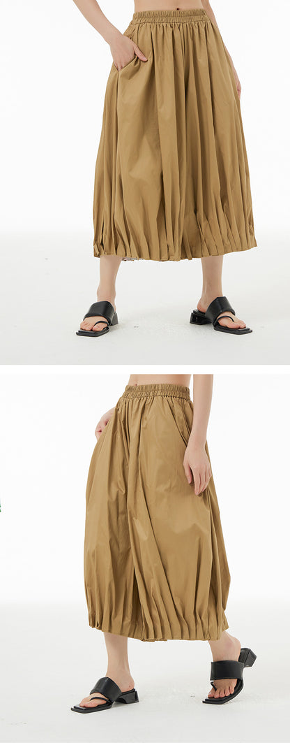 Designed Summer Plus Sizes Cropped Pants