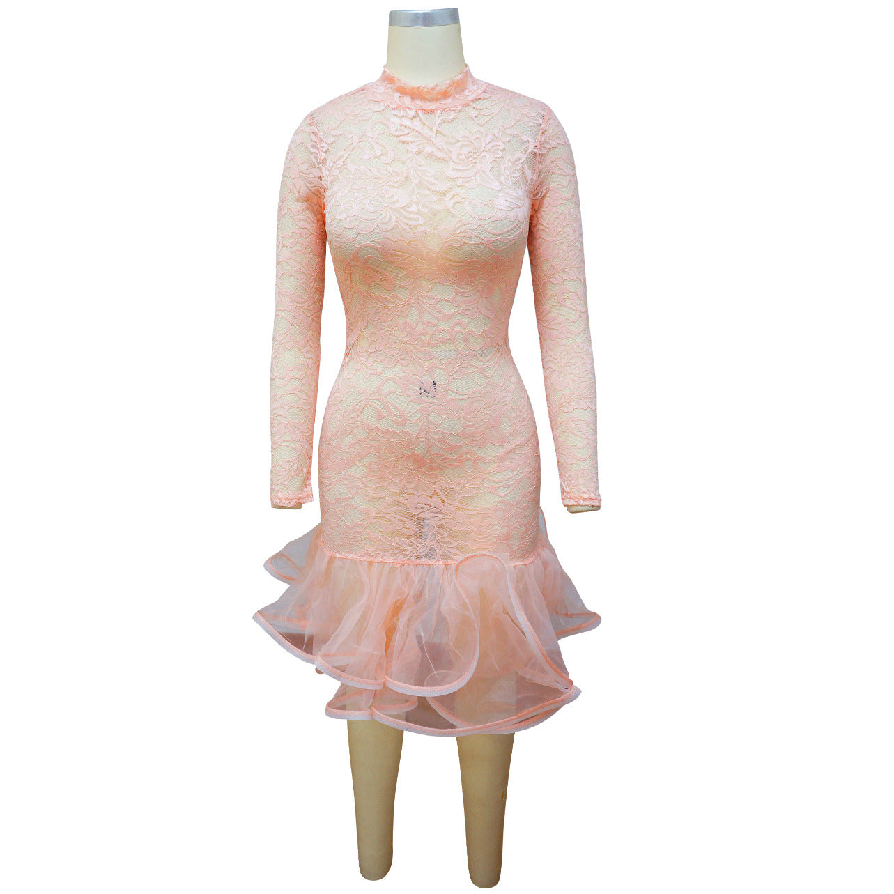 Sexy Lace Hollow Out Night Party Dresses