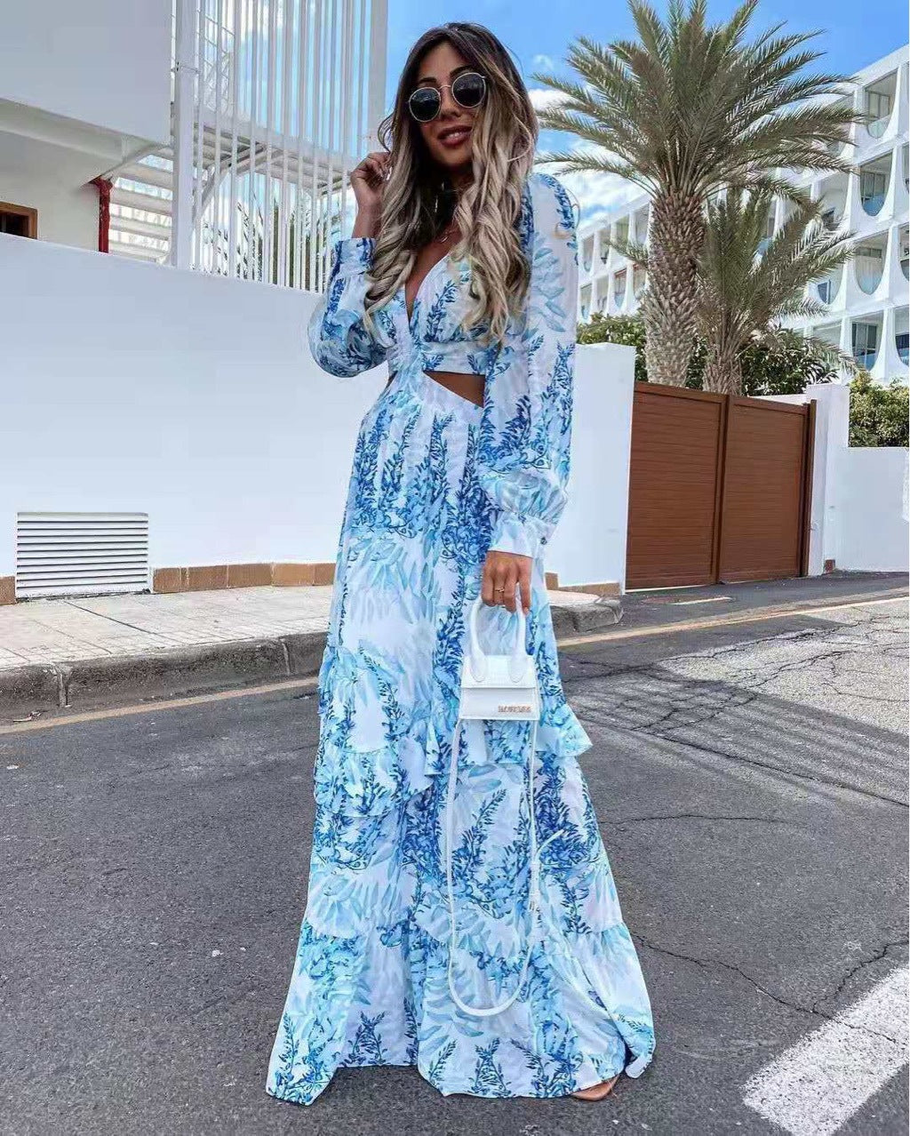 Summer Long Sleeves Maxi Dresses