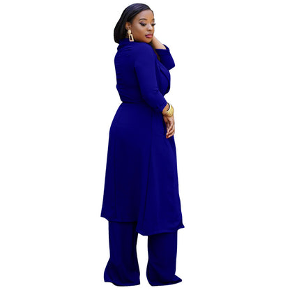 Sexy Top & Wide Legs Pants 3pcs Sets for Women