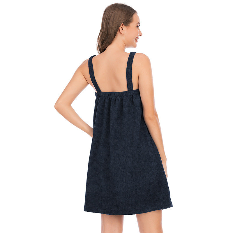Casual Women Dress Bath Towel