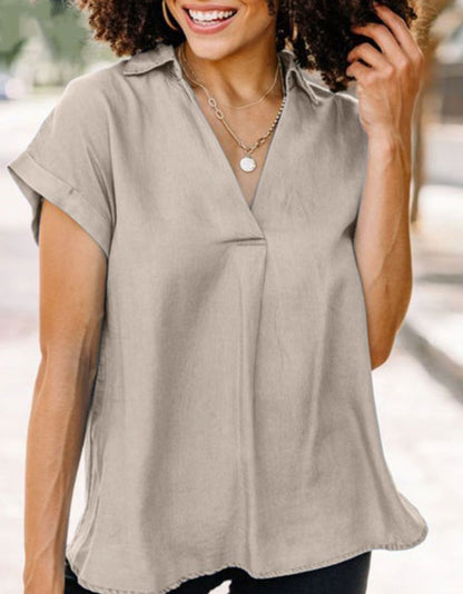 Casual Women Summer Top Blouses