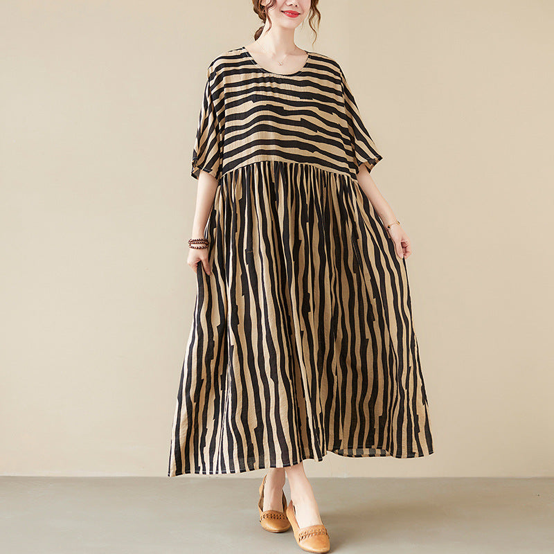 Summer Ethnic Plus Sizes Dresses