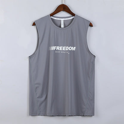 Sports Quick Drying Men Sleeveless T Shirts