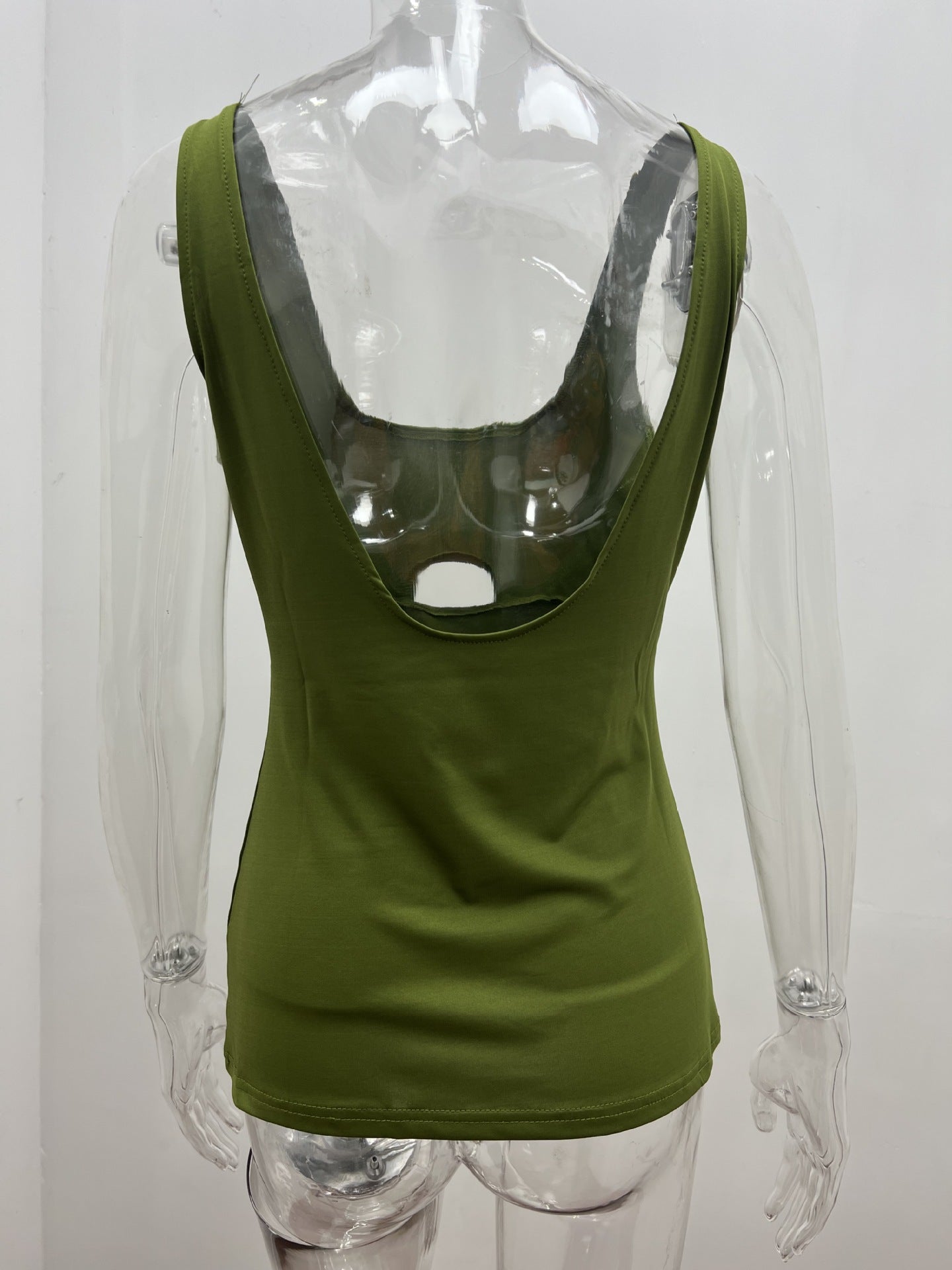 Sexy Sleeveless Women Sheath Crop Tops