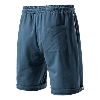 Casual Cotton Summer Elastic Waist Men's Shorts