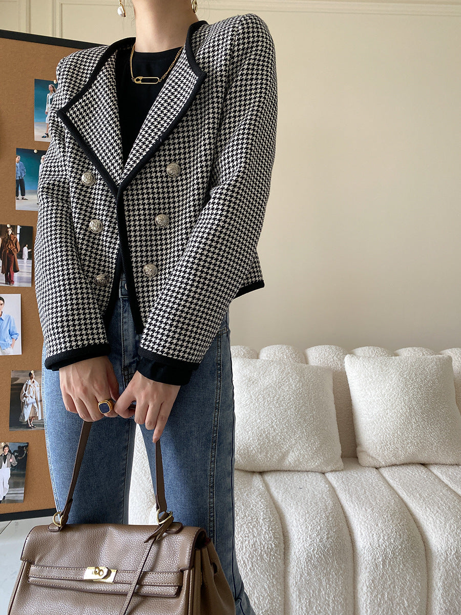 Vintage Designed Fall Short Jackets for Women