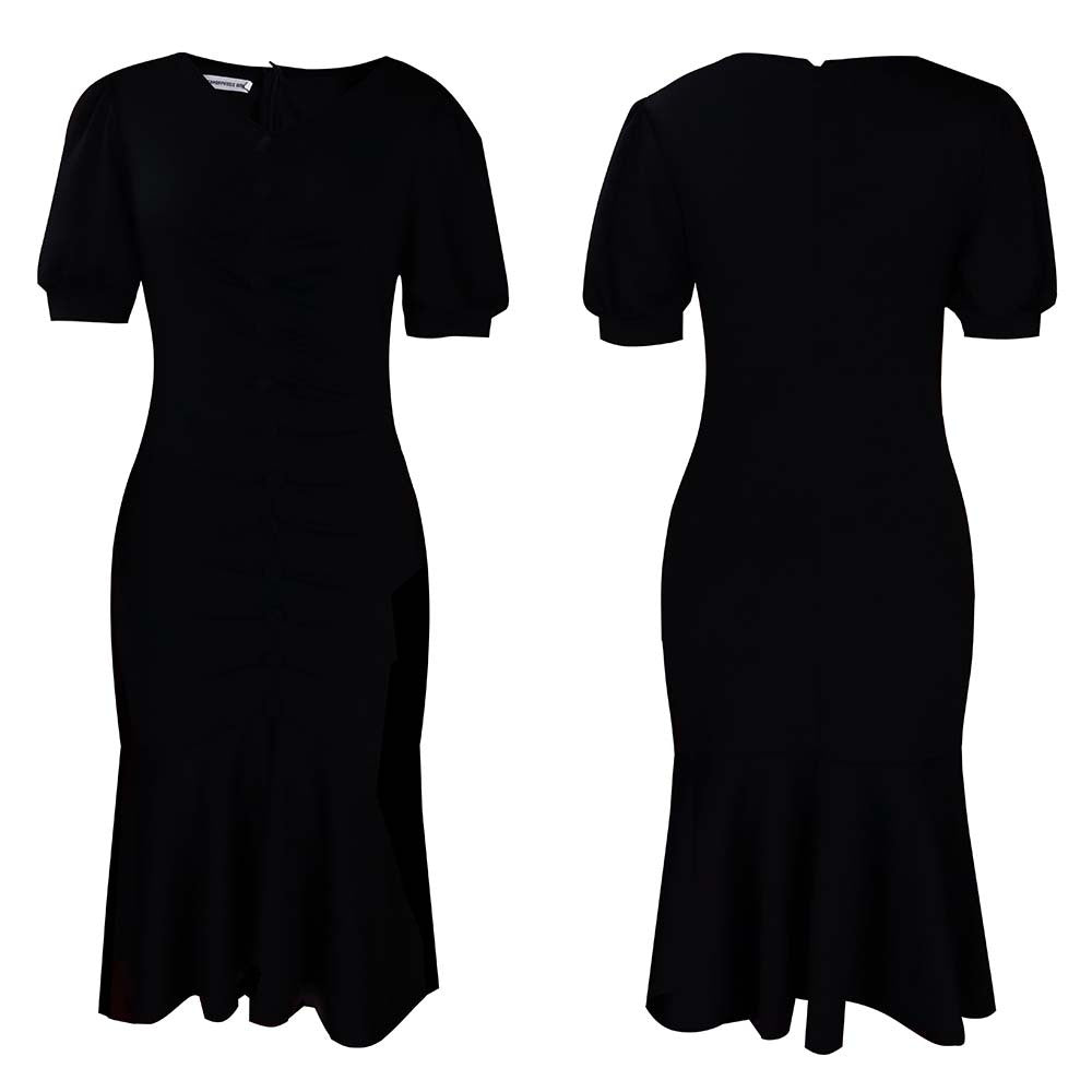 Elegant Office Lady Plus Size Dresses