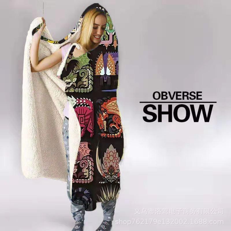 Homeliving Cape Style Sherpa Blanket--Free Shipping at meselling99