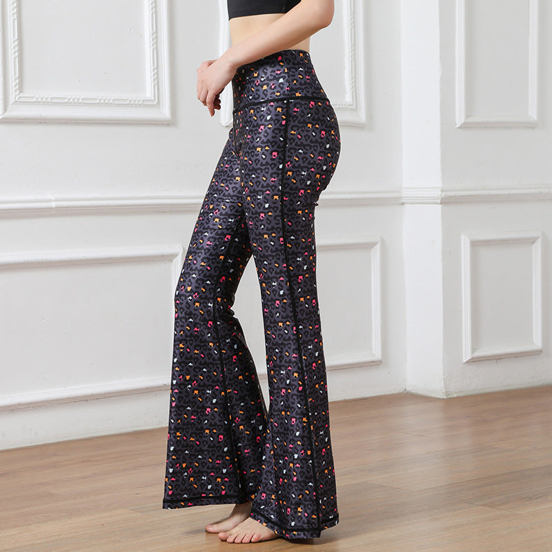 Casual High Waist Trumpet Yoga Pants for Women