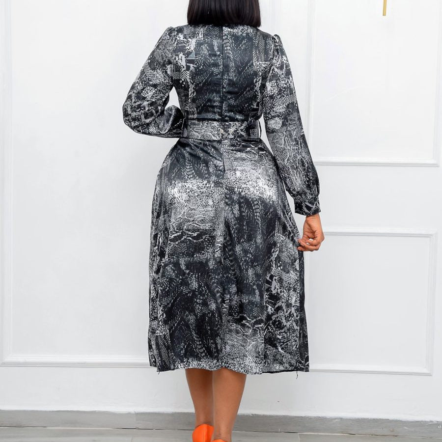 Elegant High Waist Plus Sizes Party Dresses for Women
