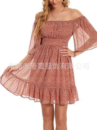 Summer Chiffon Women Daily Dresses
