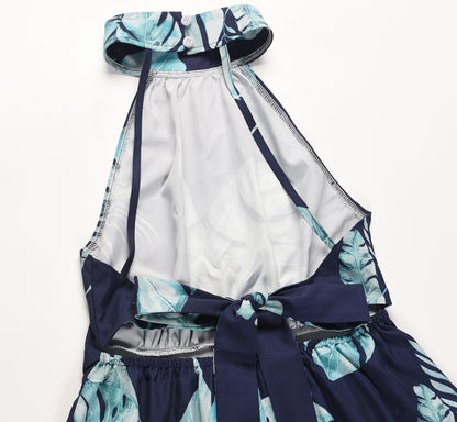 Sexy Halter Summer Long Holiday Beach Dresses