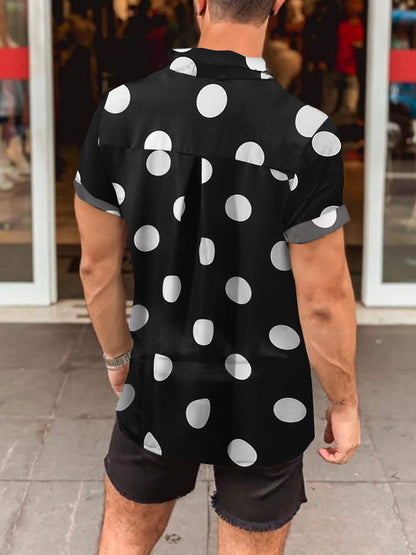 Men's Summer Beach Short Sleeves Shirts