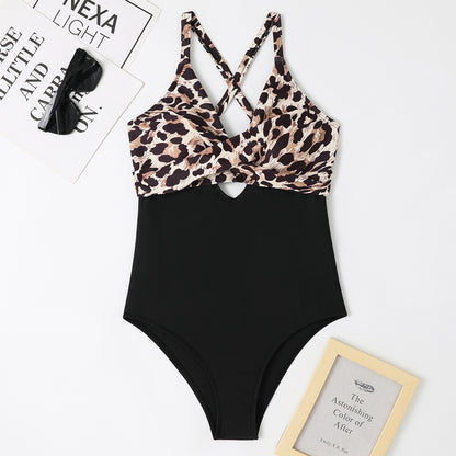 Sexy Backless Bandage One Piece Bikini Swimsuit