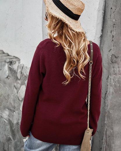 Sexy Long Sleeves Winter Pullover Sweaters