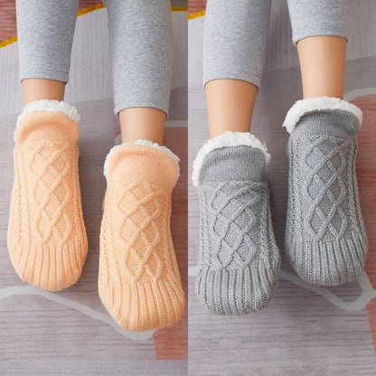 Warm Thicken Fleece Homewear Socks for Men&Women