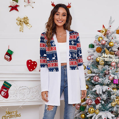 Merry Christmas Women Coats