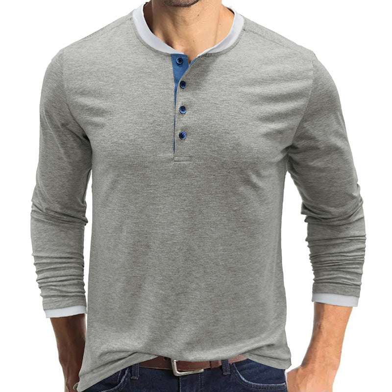 Leisure Fall  Long Sleeves T Shirts for Men
