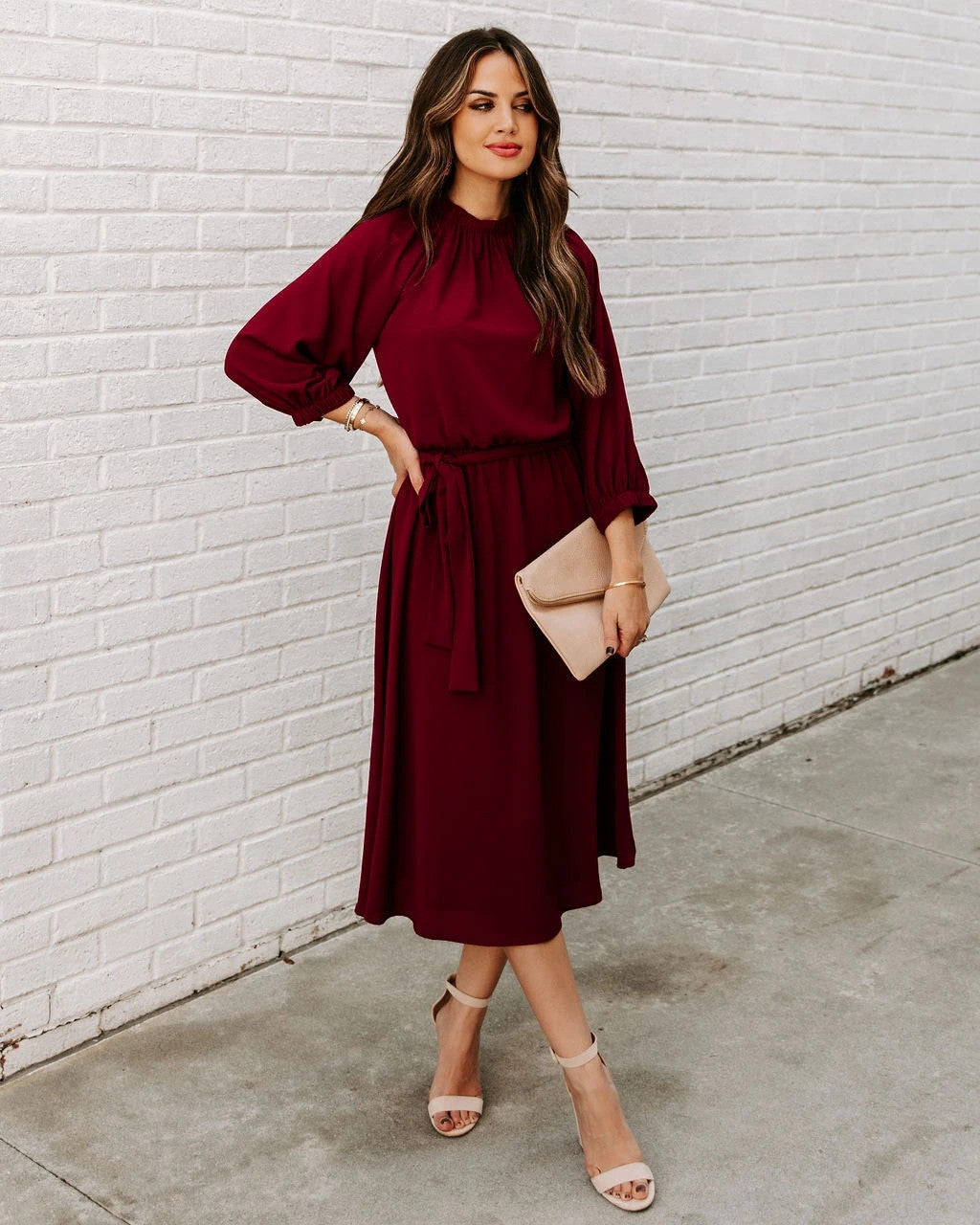 Elegant Long Sleeves Dresses for Women