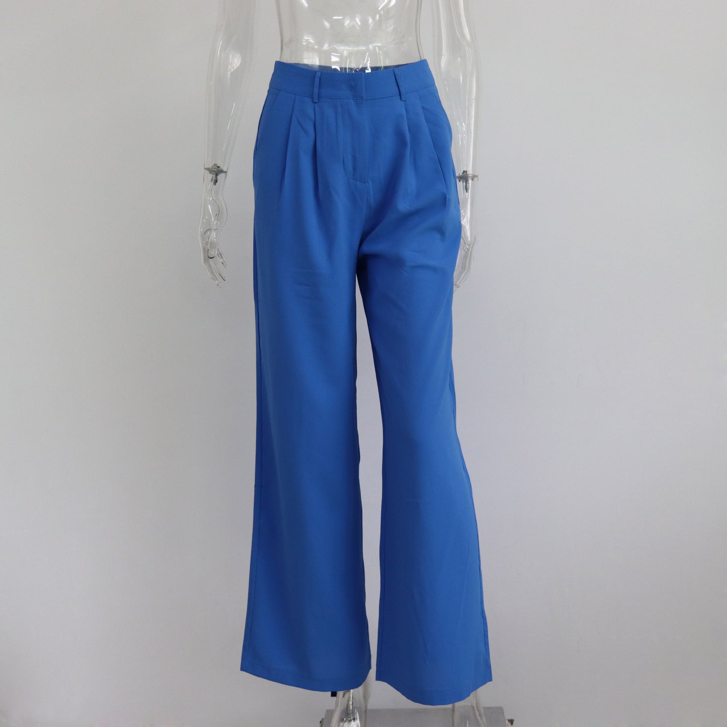Casual High Waist Women Wide Legs Pants