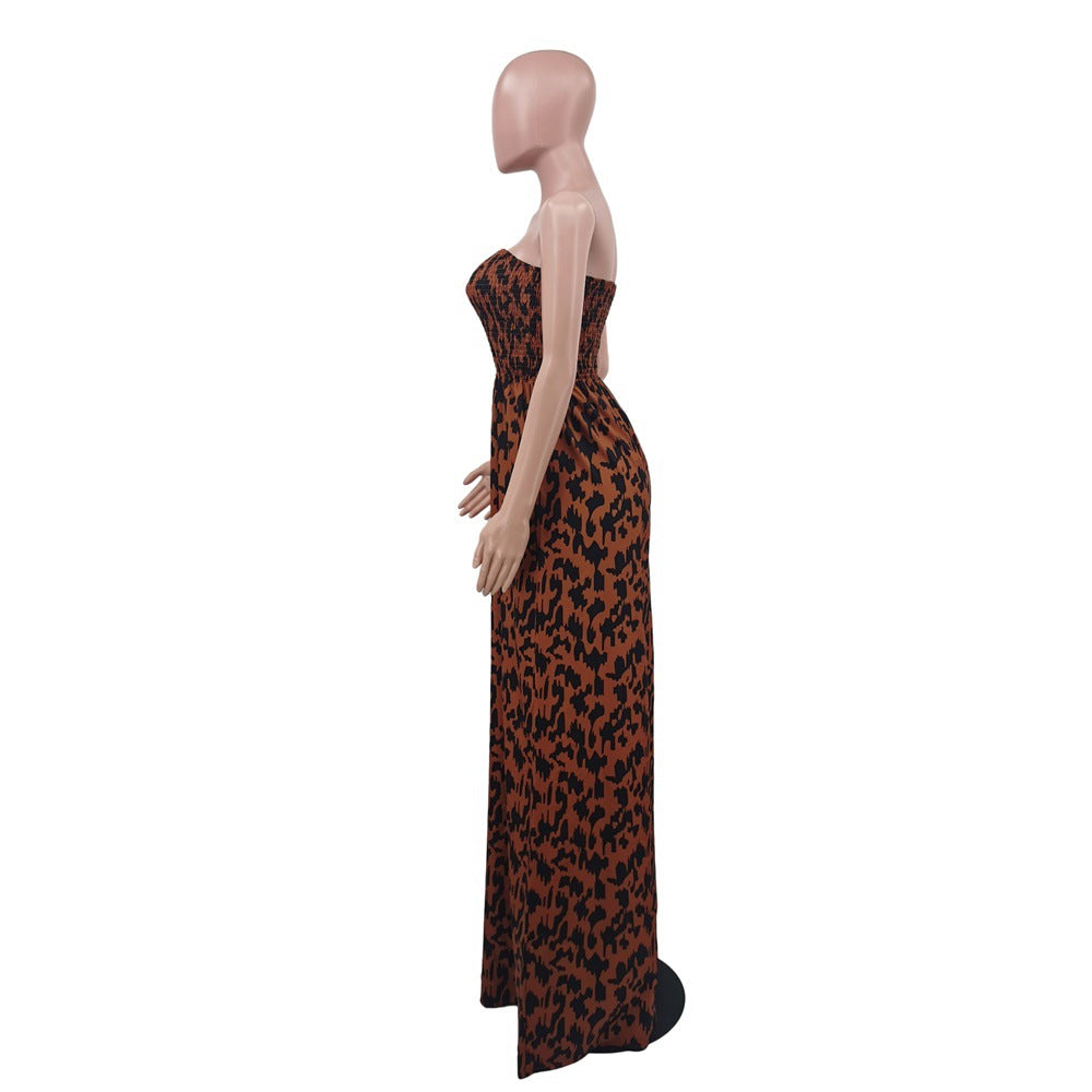 Casual Strapless Summer Women Jumpsuits
