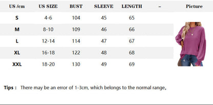 Casual Women Long Sleeves T Shirts