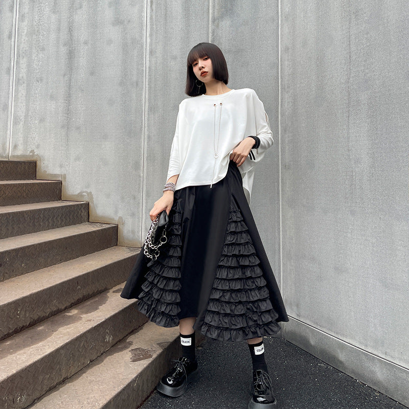 Black Designed Women Skirts