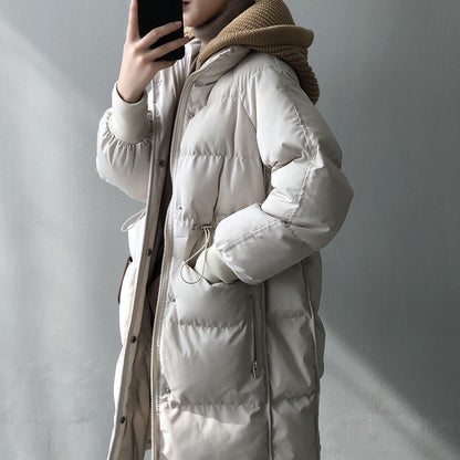 Winter Warm Long Cotton Overcoats for Women