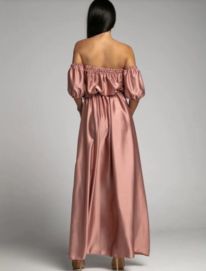 Sexy Off The Shoulder Summer Long Party Dresses