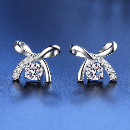 Butterfly Design Sterling Sliver Earrings