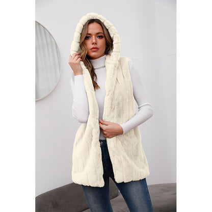 Fashion Artificial Fur Winter Sleeveless Vest