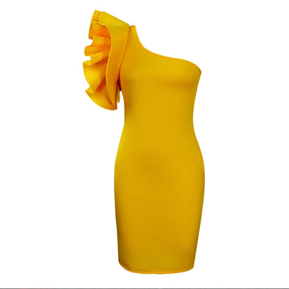 Summer One Shoulder Sexy Party Dresses for Women