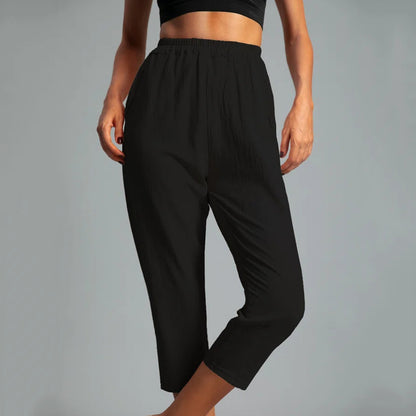 Casual Linen Summer Trousers for Women