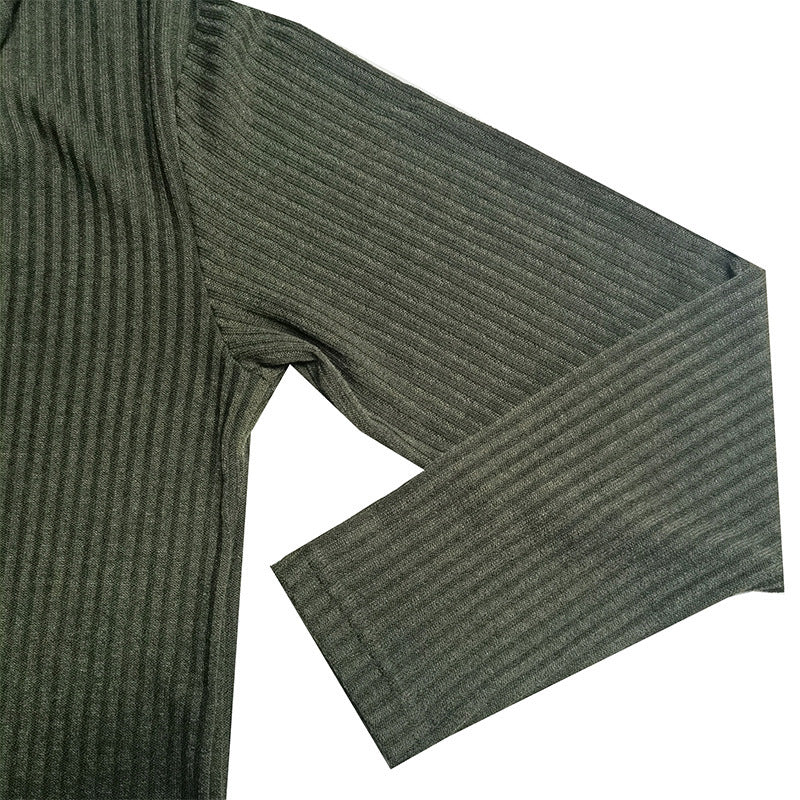 Fall Turtleneck Long Sleeves Knitted Sweaters