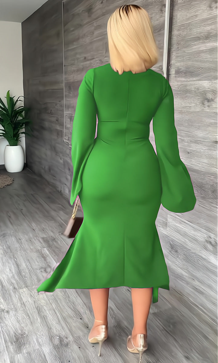 Sexy Long Sleeves Sheath Dresses