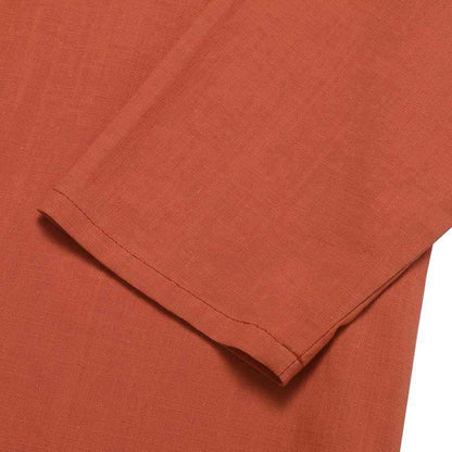 Vintage 3/4 Length Sleeves Casual Women Shirts