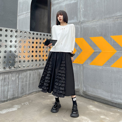 Black Designed Women Skirts