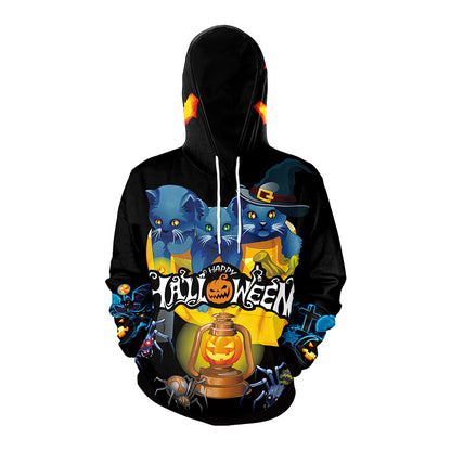 Hip Hop Style Women Plus Sizes Hoodies for Halloween