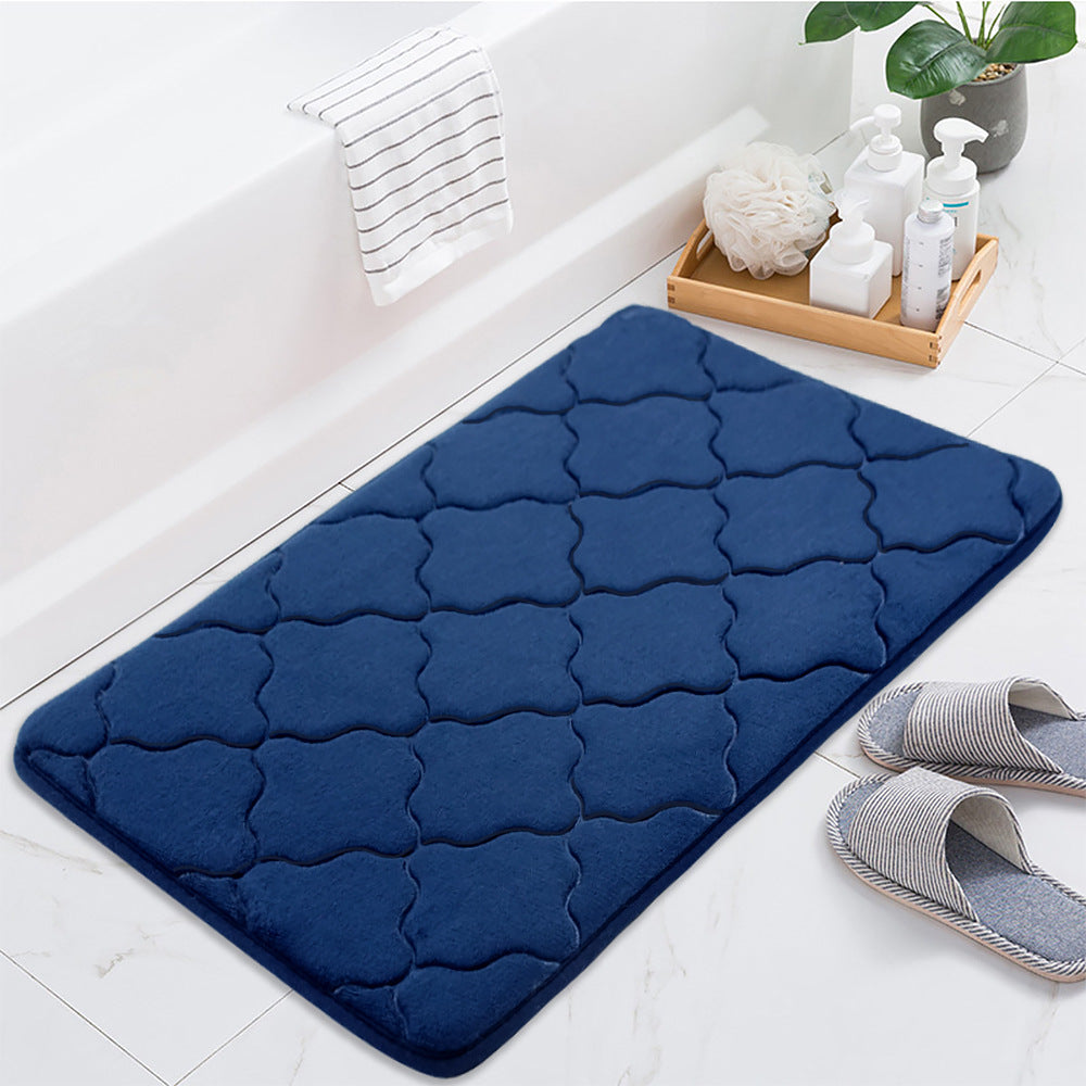 3D Pebble Non Slip Kitchen Bathroom Floor Mats