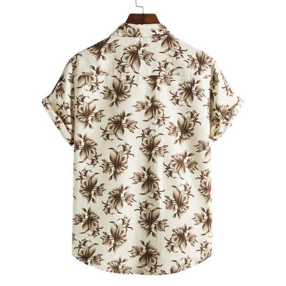 Summer Hawaii Floral Men‘s Beach Sets