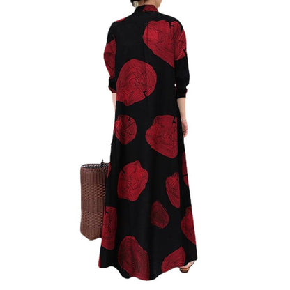Casual Plus Sizes Shirts Long Dresses