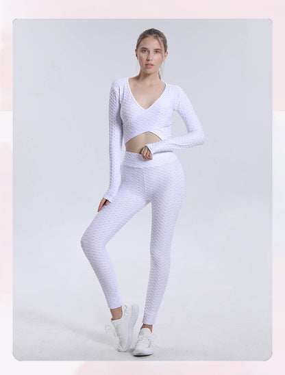 Sexy Bubble Design Women Gym Outfits