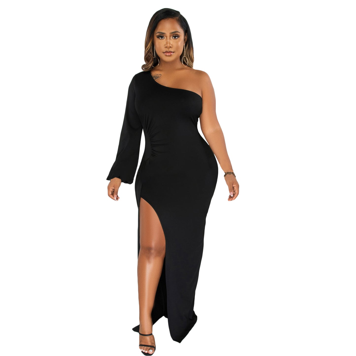 Classy One Shoulder Tight Dresses