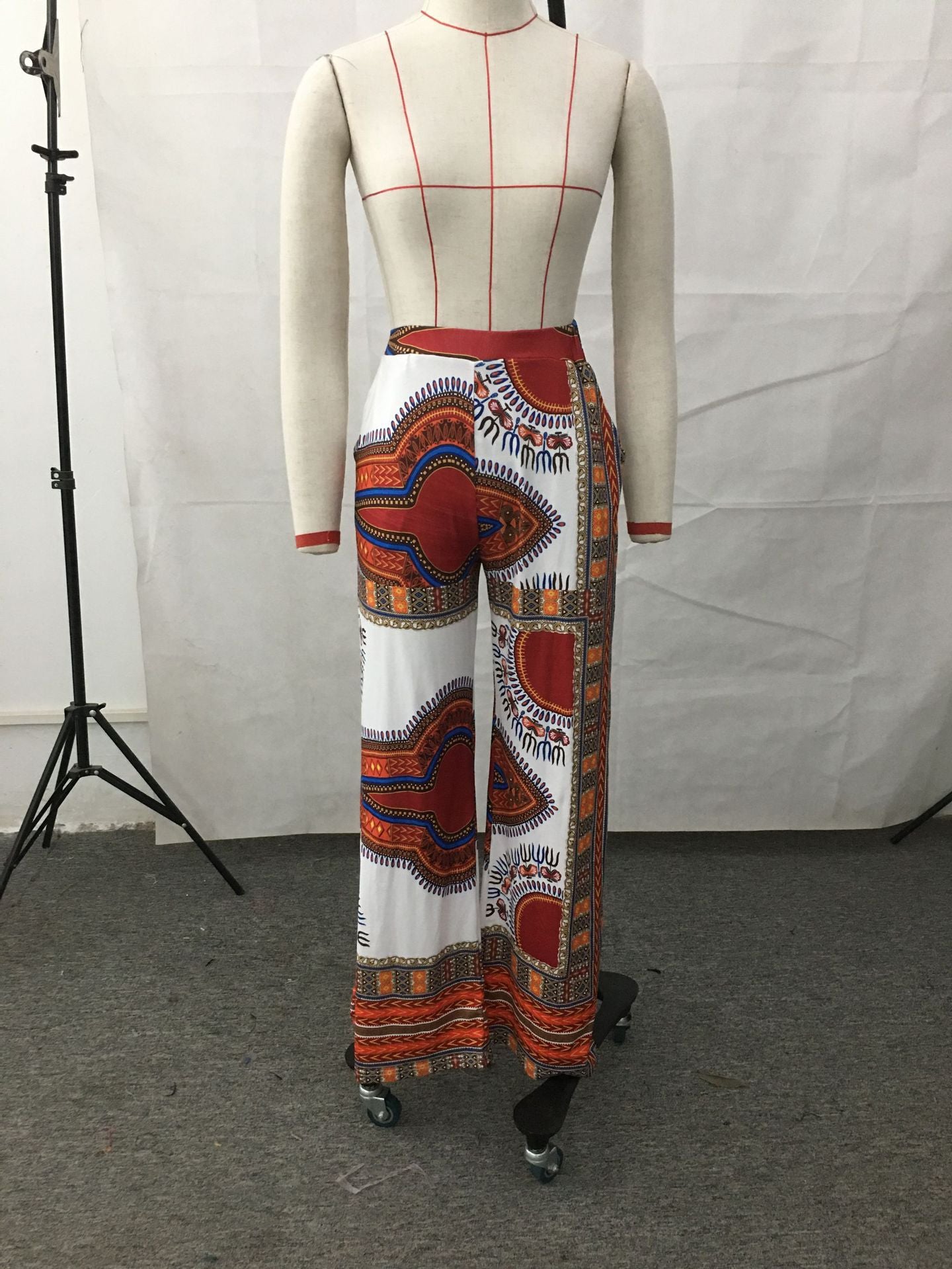 Casual High Waist Women Straight Pants