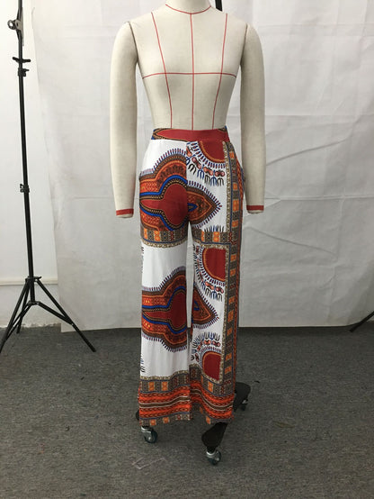 Casual High Waist Women Straight Pants