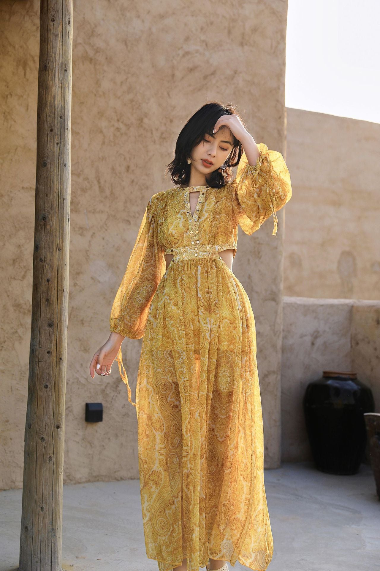 Sexy Chiffon Summer Beach Long Holiday Dresses