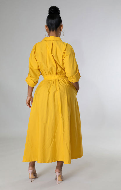 Casual Plus Sizes Shirts Dresses