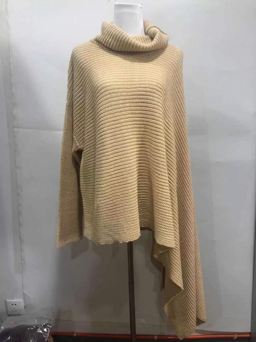 Women High Neck Long Sleeves Knitting Pullover Coats--Free Shipping at meselling99