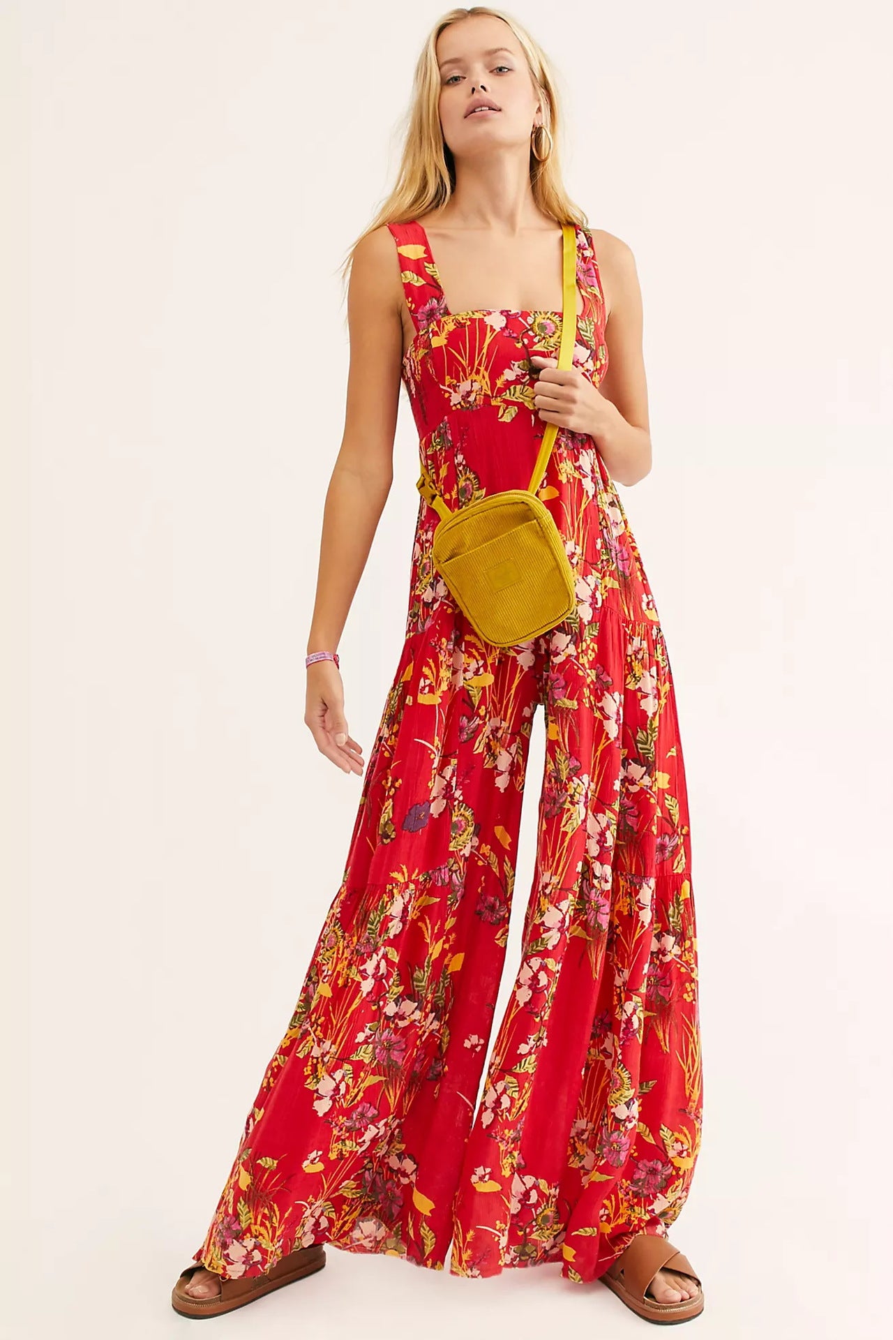 Casual High Waist Women Wide Legs Jumpsuits